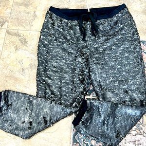 RESERVED- Free People Sequin Joggers